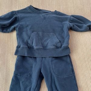 Something Navy Sweatsuit, 18 months